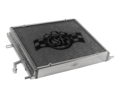 CSF BMW B58/B48 Front Mount Heat Exchanger w/ rock guard (Triple-pass) - 8131