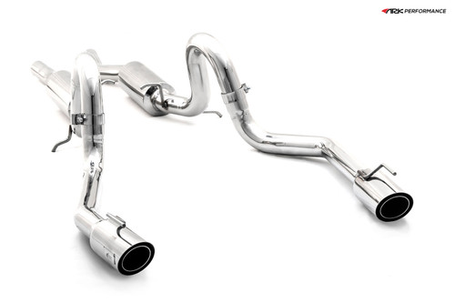 ARK DT-S Exhaust w/ Polished Tips for SN-95 Mustang - SM0500-0099D