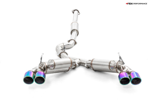 ARK GRiP Exhaust w/ Tecno Tips for WRX/STI Hatch - SM1301-0310G ARK GRiP Exhaust w/ Tecno Tips for WRX/STI Hatch - SM1301-0310G
