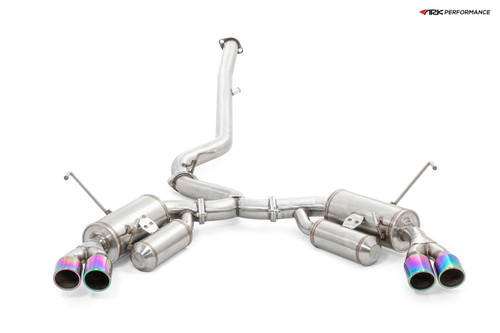 ARK GRiP Exhaust w/ Tecno Tips for WRX/STI Sedan - SM1302-0310G ARK GRiP Exhaust w/ Tecno Tips for WRX/STI Sedan - SM1302-0310G