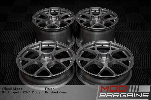 BC Forged RS41 Drag Monoblock Wheels - 18x5 (f) | 15-18 Inch (r)