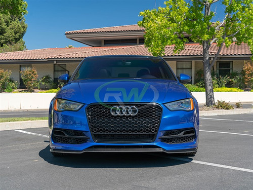 RW Carbon Audi A3/S3 (Pre-Facelift) Carbon Fiber Front Lip - audi8v002 RW Carbon Audi A3/S3 (Pre-Facelift) Carbon Fiber Front Lip - audi8v002