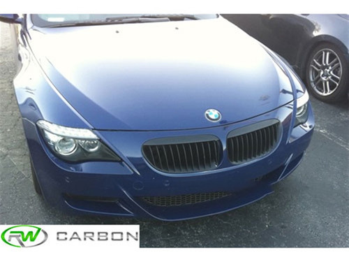 RW Carbon BMW E63 E64 Matte Black Front Grilles - bmwe63004 RW Carbon BMW E63 E64 Matte Black Front Grilles - bmwe63004
