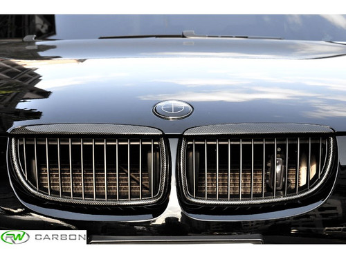 RW Carbon BMW E90 E91 Carbon Fiber Grilles - bmwe90010 RW Carbon BMW E90 E91 Carbon Fiber Grilles - bmwe90010