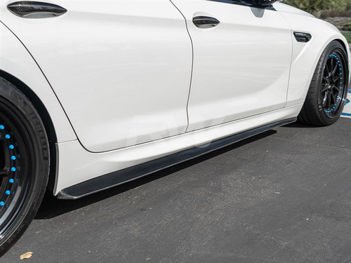 RW Carbon BMW F06 DTM Style Carbon Fiber Side Skirt Extensions - bmwf0601 RW Carbon BMW F06 DTM Style Carbon Fiber Side Skirt Extensions - bmwf0601