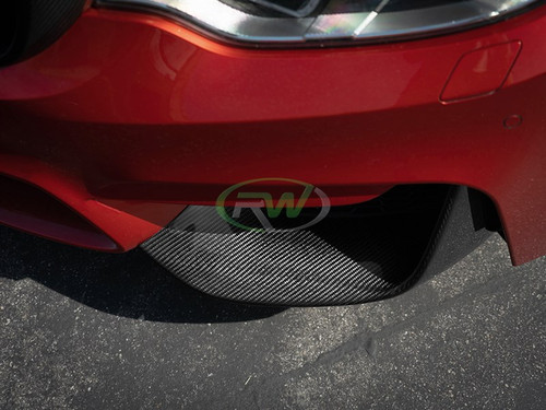 RW Carbon BMW M3/M4 Full Carbon Fiber Perf Style Splitters - bmwf82m402 RW Carbon BMW M3/M4 Full Carbon Fiber Perf Style Splitters - bmwf82m402