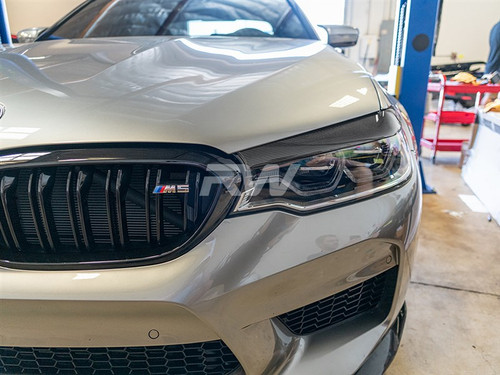 RW Carbon BMW G30 5 Series Carbon Fiber Eyelids - bmwg30028
