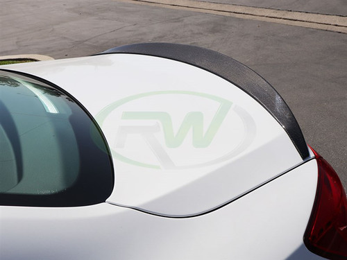 RW Carbon Maserati Quattroporte Carbon Fiber Trunk Spoiler - Masquad01