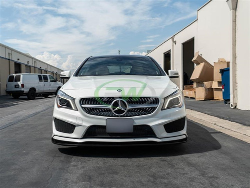 RW Carbon Mercedes C117 CLA Revo Style CF Lip Spoiler - mercc11706 RW Carbon Mercedes C117 CLA Revo Style CF Lip Spoiler - mercc11706