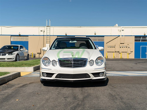 RW Carbon Mercedes W211 E63 AMG Carbon Fiber Lip Spoiler - mercw21101 RW Carbon Mercedes W211 E63 AMG Carbon Fiber Lip Spoiler - mercw21101