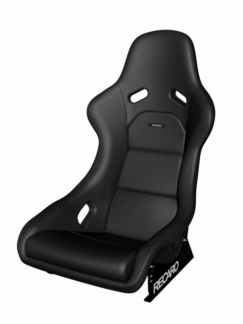 Recaro Classic Pole Position ABE Seat - Black Leather 087.00.0B26
