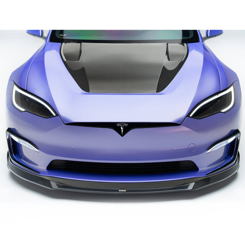 Vorsteiner VRS Tesla Model S Plaid Aero Hood Carbon Fiber PP 2x2 Glossy Vorsteiner VRS Tesla Model S Plaid Aero Hood Carbon Fiber PP 2x2 Glossy