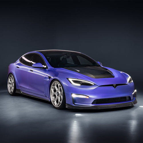 Vorsteiner VRS Tesla Model S Plaid Aero Side Skirts Carbon Fiber PP 2x2 Glossy Vorsteiner VRS Tesla Model S Plaid Aero Side Skirts Carbon Fiber PP 2x2 Glossy