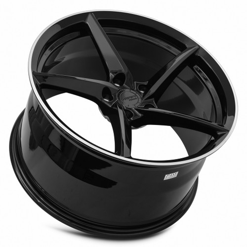 MRR Forged F25 Wheel - Gloss Black Finish - 20x11 ET48 - 5x120 (Directional: Left)