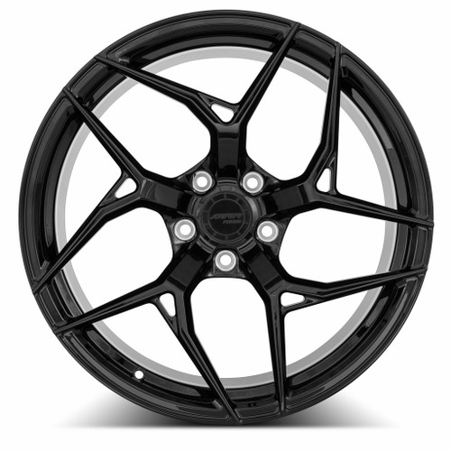 MRR Forged F10 Wheel - Gloss Black Finish - 20x11 ET48 - 5x120 (Directional: Left)