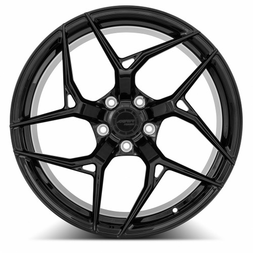 MRR Forged F10 Wheel - Gloss Black Finish - 20x11 ET48 - 5x120 (Directional: Right)