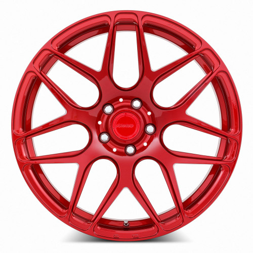 MRR FS1 Wheel - Candy Red Finish - 19x9.5 ET20 - 5x114.3
