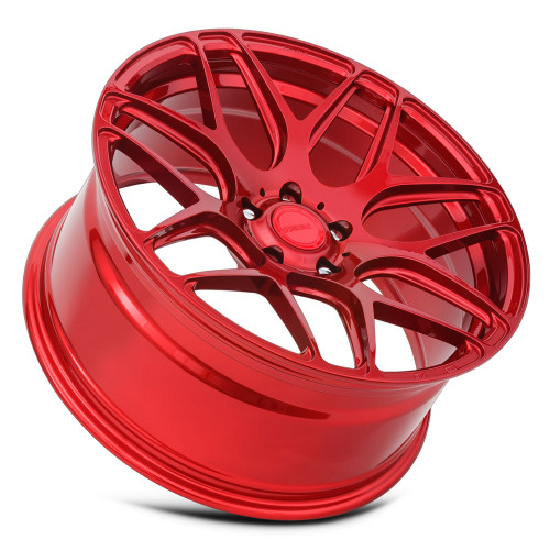 MRR FS1 Wheel - Candy Red Finish - 19x9.5 ET35 - 5x120