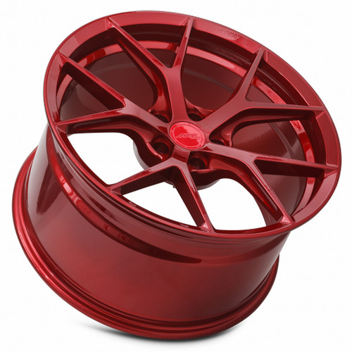 MRR FS6 Wheel - Candy Red Finish - 20x11 ET48 - 5x120