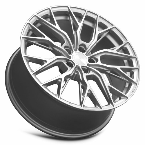 MRR GF5 Wheel - Silver Machine Face Finish - 20x9 ET38 - 5x120