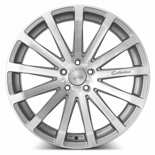 MRR HR9 Wheel - Silver Machine Face Finish - 19x9.5 ET40 - 5x114.3
