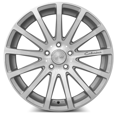 MRR HR9 Wheel - Silver Machine Face Finish - 18x8.5 ET35 - 5x108