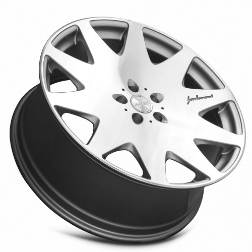 MRR HR3 Wheel - Silver Machine Face Finish - 22x9 ET38 - 5x112
