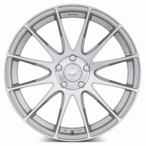 MRR GF6 Wheel - Silver Machine Face Finish - 19x9.5 ET25 - 5x112