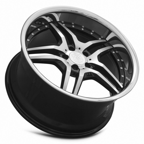 MRR RW2 Wheel - Black Chrome Lip Finish - 20x10 ET25 - 5x120