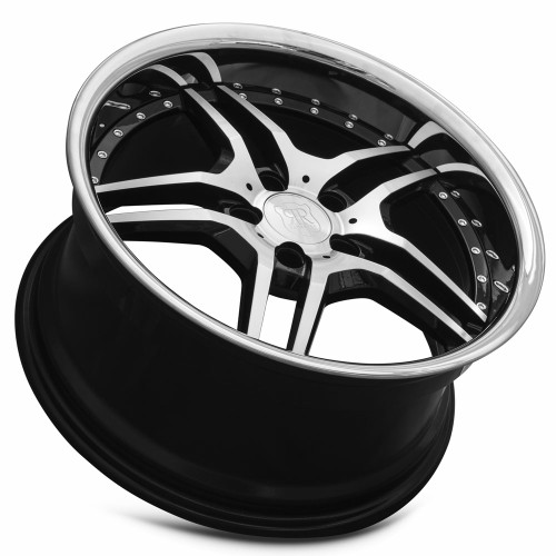 MRR RW2 Wheel - Black Chrome Lip Finish - 19x9.5 ET25 - 5x120