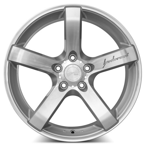 MRR VP5 Wheel - Silver Machine Face Finish - 18x8.5 ET35 - 5x120