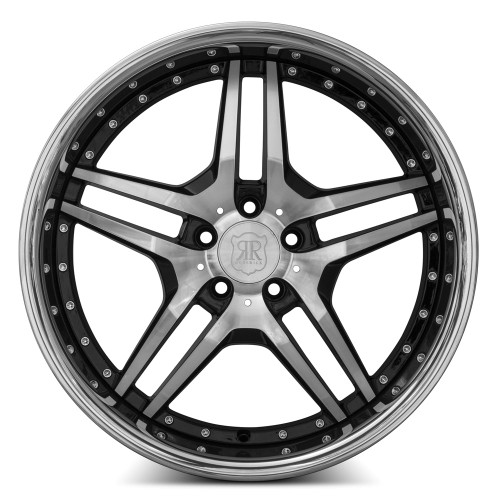 MRR RW2 Wheel - Black Chrome Lip Finish - 20x10 ET25 - 5x112