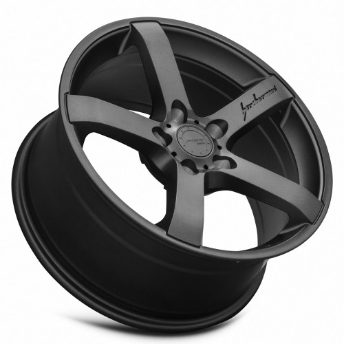 MRR VP5 Wheel - Matte Gun Metal Graphite Finish - 19x8.5 ET35 - 5x114.3