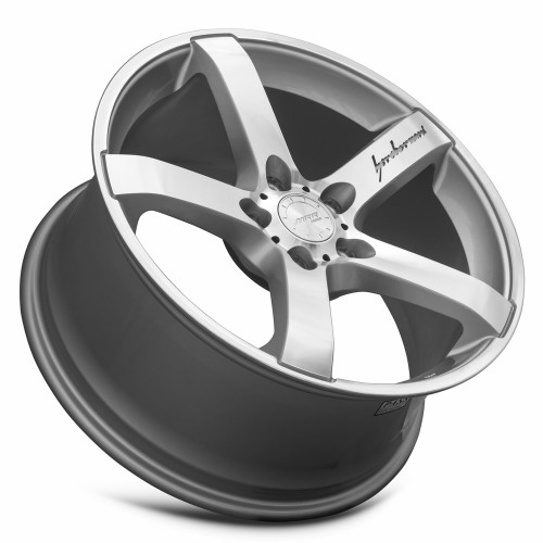 MRR VP5 Wheel - Silver Machine Face Finish - 18x8.5 ET25 - 5x112