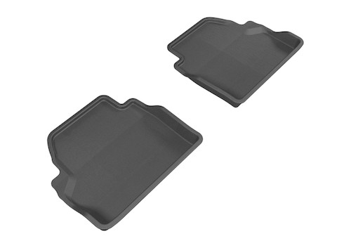 3D MAXpider 2014-2020 BMW 4 Series F32 Kagu 2nd Row Floormats - Black