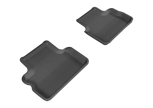 3D MAXpider 2008-2014 Mini Clubman Kagu 2nd Row Floormats - Black