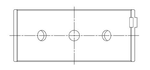 ACL Lancia Delta HF Intergrale 1995cc Inline 4 Turbo Engine Crankshaft Main Bearing Set
