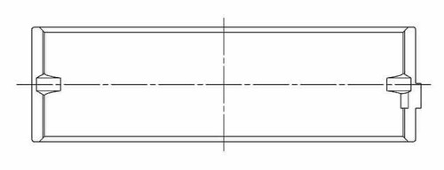 ACL Ford Prod. V8 351C Race Series Engine Crankshaft Main Bearing Set