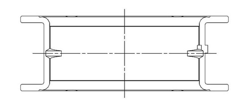 ACL Ford Prod. V8 255-289-302 Race Series Engine Crankshaft Main Bearing Set