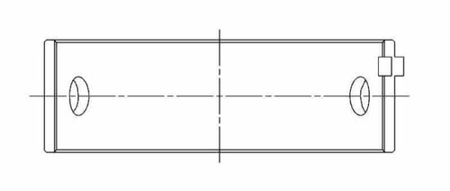 ACL Peugeot 4 1587cc (TU5) Race Series Standard Size Main Bearing Set 5M2797HX-STD