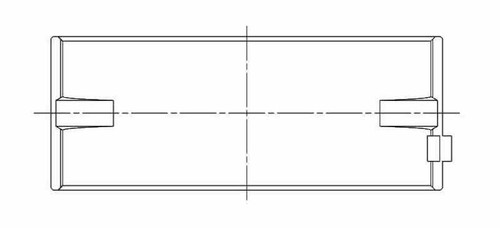ACL Ford/Cosworth 2.0L (YB) Standard Size Race Series High Performance Main Bearing Set
