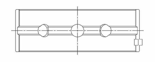 ACL Saab I4 DOHC B204 / B205 / B234 / B235 Standard Main Bearing Set