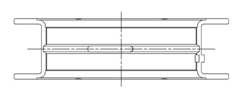 ACL **Coated** Ford Prod. V8 351C Race Series Engine Crankshaft Main Bearing Set 5M1010HC-010