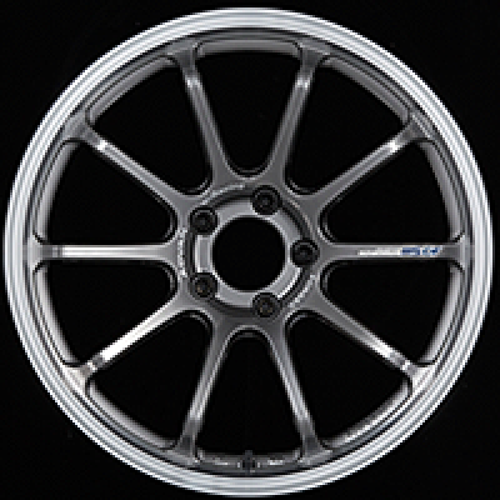 Advan RS-DF Progressive 18x10.5 +24 5x120 Machining & Racing Hyper Black Wheel