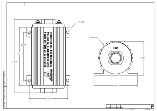 Aeromotive Marine 1200 HP EFI Pump