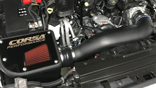Corsa 2018-2024 Jeep Wrangler JL 3.6L V6 Cold Air Intake with DryTech Filter