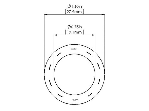 aFe Magnum FORCE Cold Air Intake System Spare Parts Kit (3/4in ID x 24in L) 59-02007