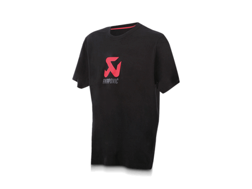 Akrapovic Mens Logo Black T-Shirt - 3XL