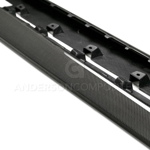 Anderson Composites 15-16 Ford Mustang Type-AR Rocker Panel Splitter