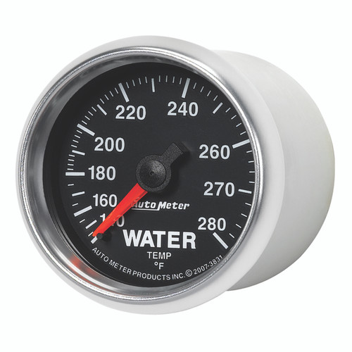 AutoMeter Gauge Water Temp 2-1/16in. 140-280 Deg. F Mechanical Gs